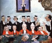 James Ensor The Wise judges France oil painting artist